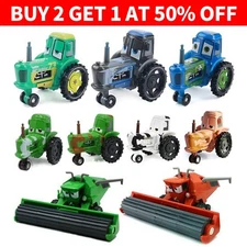 Disney Pixar Cars Frank Harvester Cow Tractor 1:55 Diecast Model Toys Car Gifts