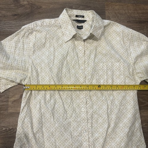 Oakley Men’s Short Sleeve Button-Up Shirt – Geometric Print – True Fit - Medium - Picture 4 of 4