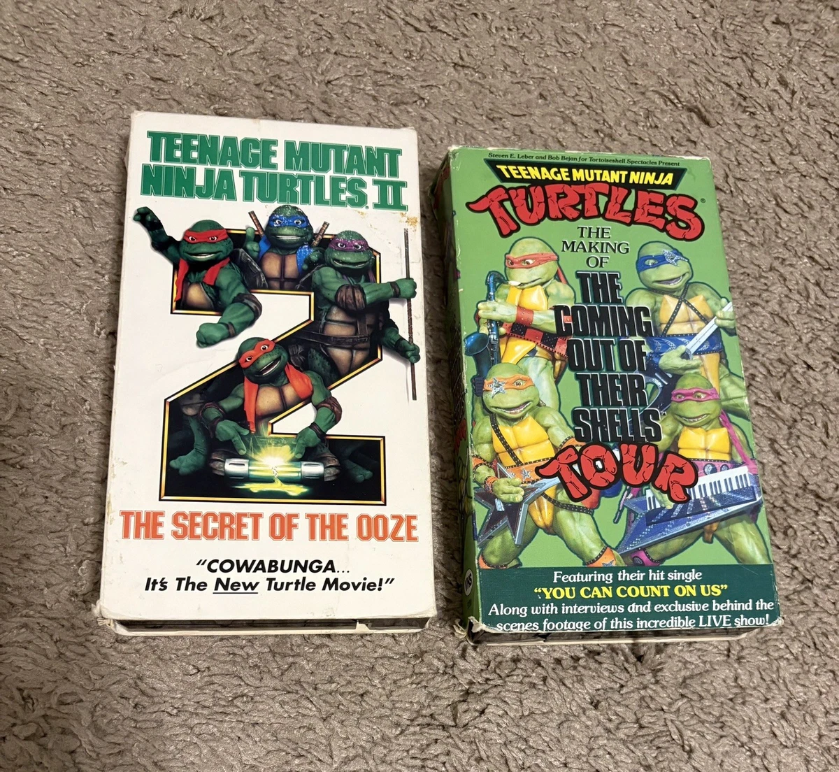 忍者神龟VHS 录像带| eBay