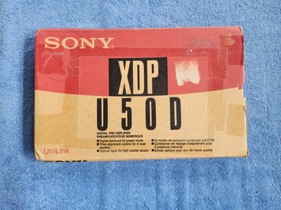 Sony XDP-U50D UniLink Digital Pre-Amplifier - NEW open box