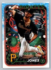 2024 Topps Holiday Jared Jones #H147 (RC) Rookie Card Pittsburgh Pirates MLB