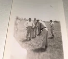 Rare Antique American Pro Golfer Ben Hogan WWII Camp Davis NC Snapshot Photo!