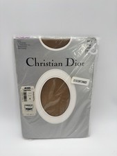 VTG Christian Dior Diorissimo 4443 Ultrasheer Control Top Pantyhose Sz 4 Sand T