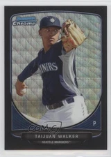 2013 Bowman Draft Top Prospects Chrome Black Wave Refractor Taijuan Walker