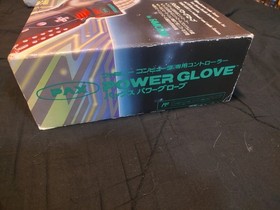 BOX POWER GLOVE NES Controller Nintendo Game Accessory Japan vintage 80s video