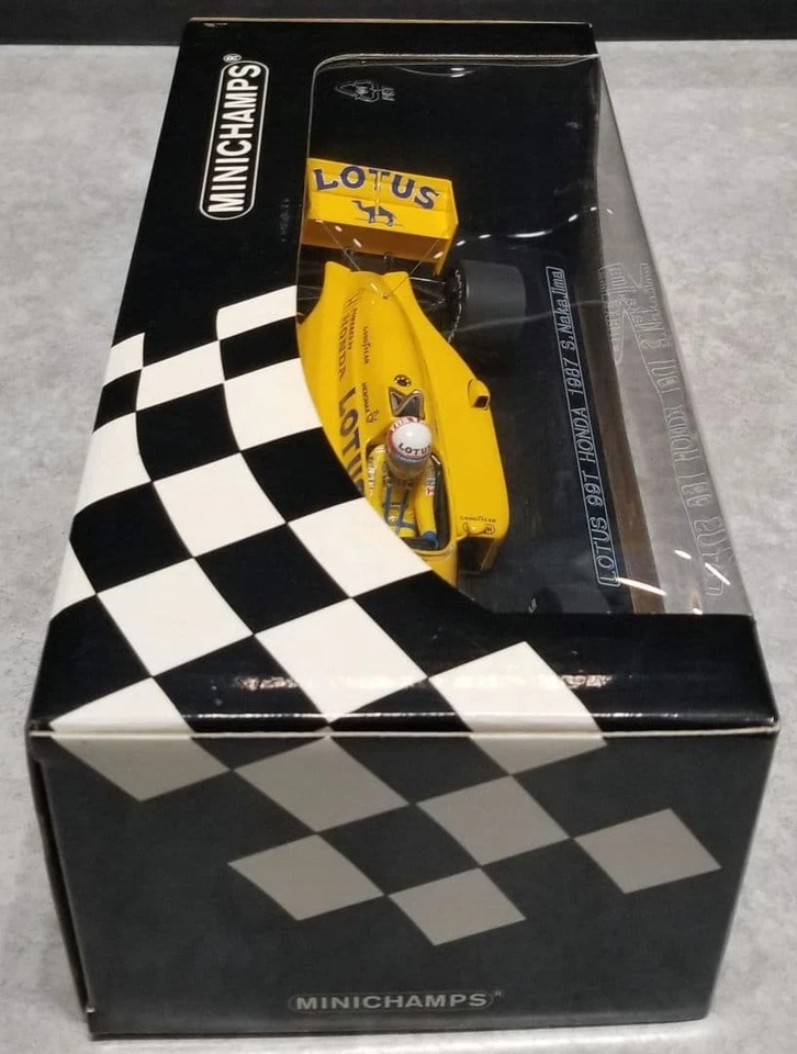MINICHAMPS 1/18 Lotus Honda 99T Satoru Nakajima 1987 Model Car - Image 2 of 4