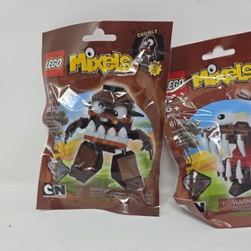 LEGO Mixels Jawg 41514  Chomly 41512 Series 2 Cartoon Network NEW