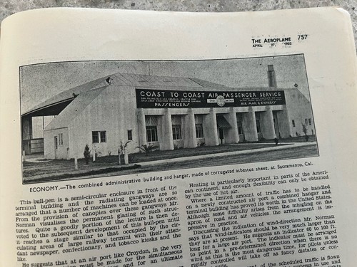 Vintage The Aeroplane Magazine Vol XLII No. 17 27 April 1932 - Picture 8 of 11