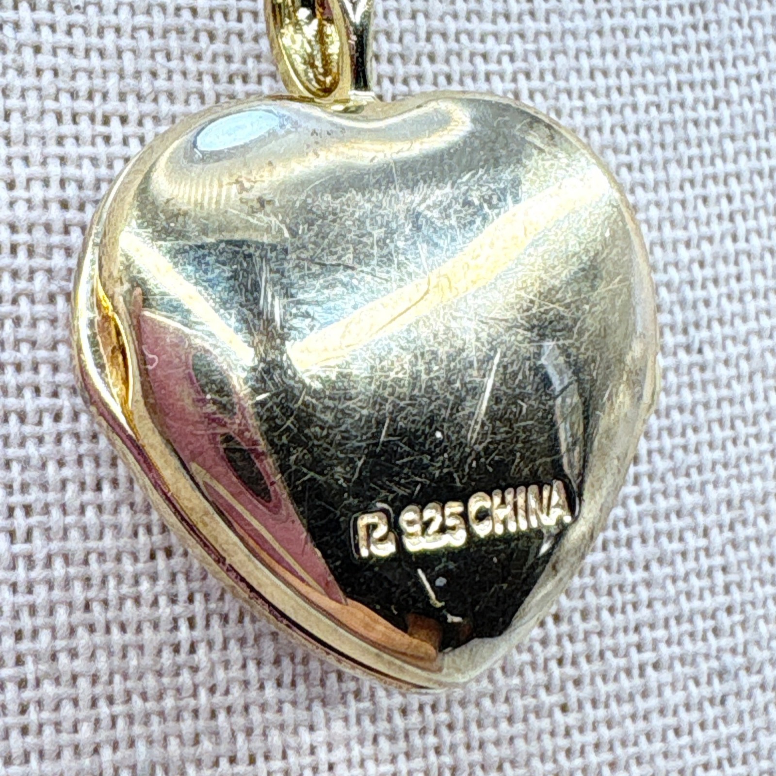 VTG Sterling Silver 925 Ruby Emerald Sapphire Hea… - image 6