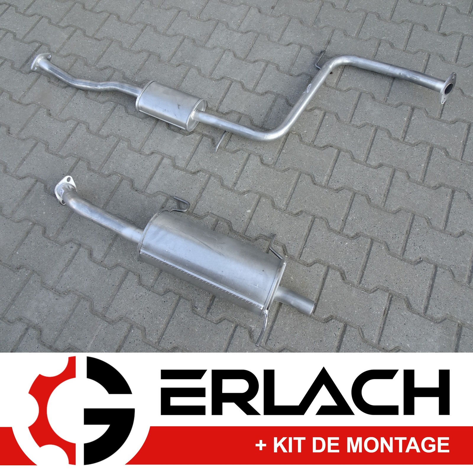 Pot echappement silencieux pour Mazda 323 BG reparation moteur 1.3 1.6