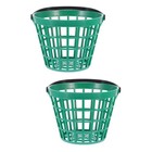 2 stücke Korb Nylon Aufbewahrungsbecher Kunststoff Outdoor Balls Eimer