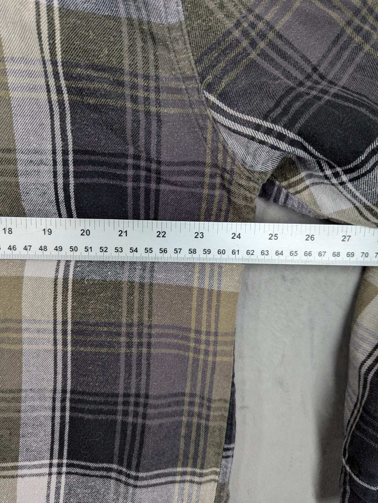 St John's Bay Lumberjack Shirt Jacket Size Large Quilt Lined Cotton Flannel image 6