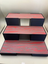 3 Tier Wine Spirits Display Storage Stand Bottle Coffee Syrup Bar Drink Holder