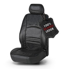 Autositzbezug Ranger aus echtem Leder schwarz