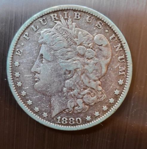 1880 Morgan Silver Dollar – 90% Silver – Genuine – VF/EF – Nice Circulated Coin