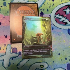 Nature’s Lore Full Art Foil Mtg Play Test Card Metroid 