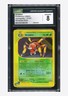 Pokemon CGC 8 Ariados Reverse Holo 2003 3/147 Aquapolis English