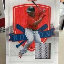 2021 Panini Chronicles Dual Swatches Rafael Devers #5 Red Sox MEM Baseball
