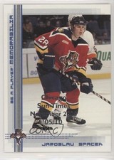 2000-01 ITG Be A Player Memorabilia 5/10 Jaroslav Spacek #276 0c3