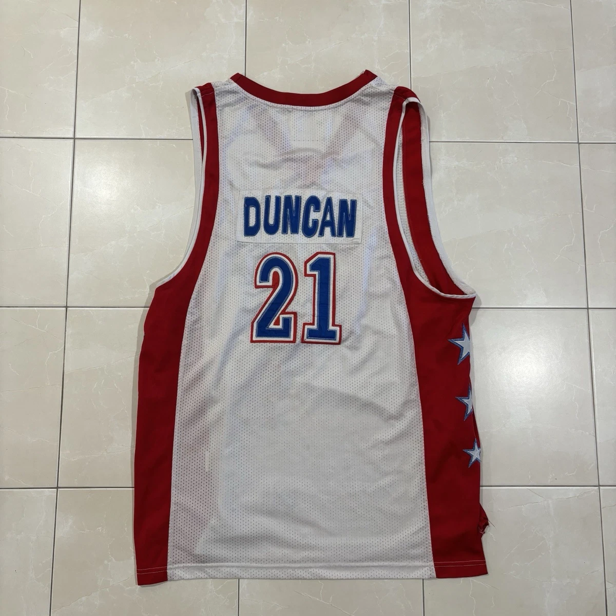 Reebok Tim Duncan All-Star Game NBA Fan Apparel & Souvenirs for