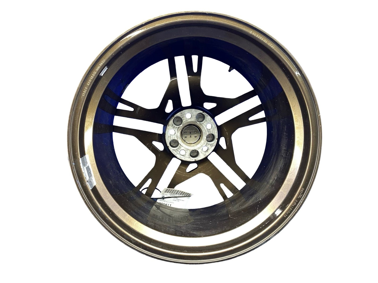 2020 AUDI R8 20X11 5 Split Spoke Wheel Rim Bronze *SMALL BEND*