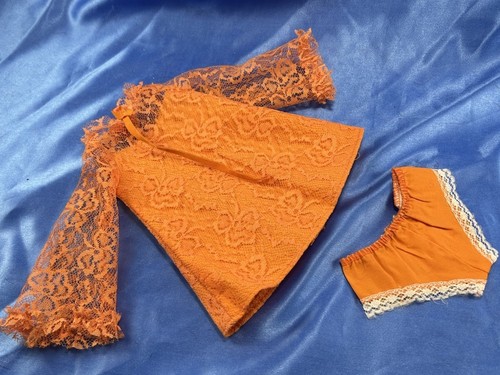 Muñeca Crissy Family Original Naranja Crissy Vestido y Bragas 1969 ¡¡BONITO!! (#3). - Imagen 3 de 3