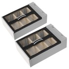  2 Pcs Mini Fridge Toy Miniature Refrigerator Dollhouse Furniture Beverage