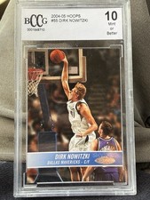Dirk Nowitzki Fleer 2004-05 NBA Hoops BCCG 10 Mint or Better