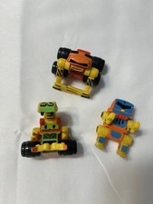 Z-Bots Micro Machines Linkbots Konstrukton Figures Lot LGTI 1997 Zbots complete