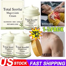 Total Soothe Magnesium Cream Total Relief Magnesium Creams Nerve Pain Relief US