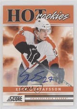 2011-12 Score Hot Rookies Signatures Erik Gustafsson #529 Auto 0q7o