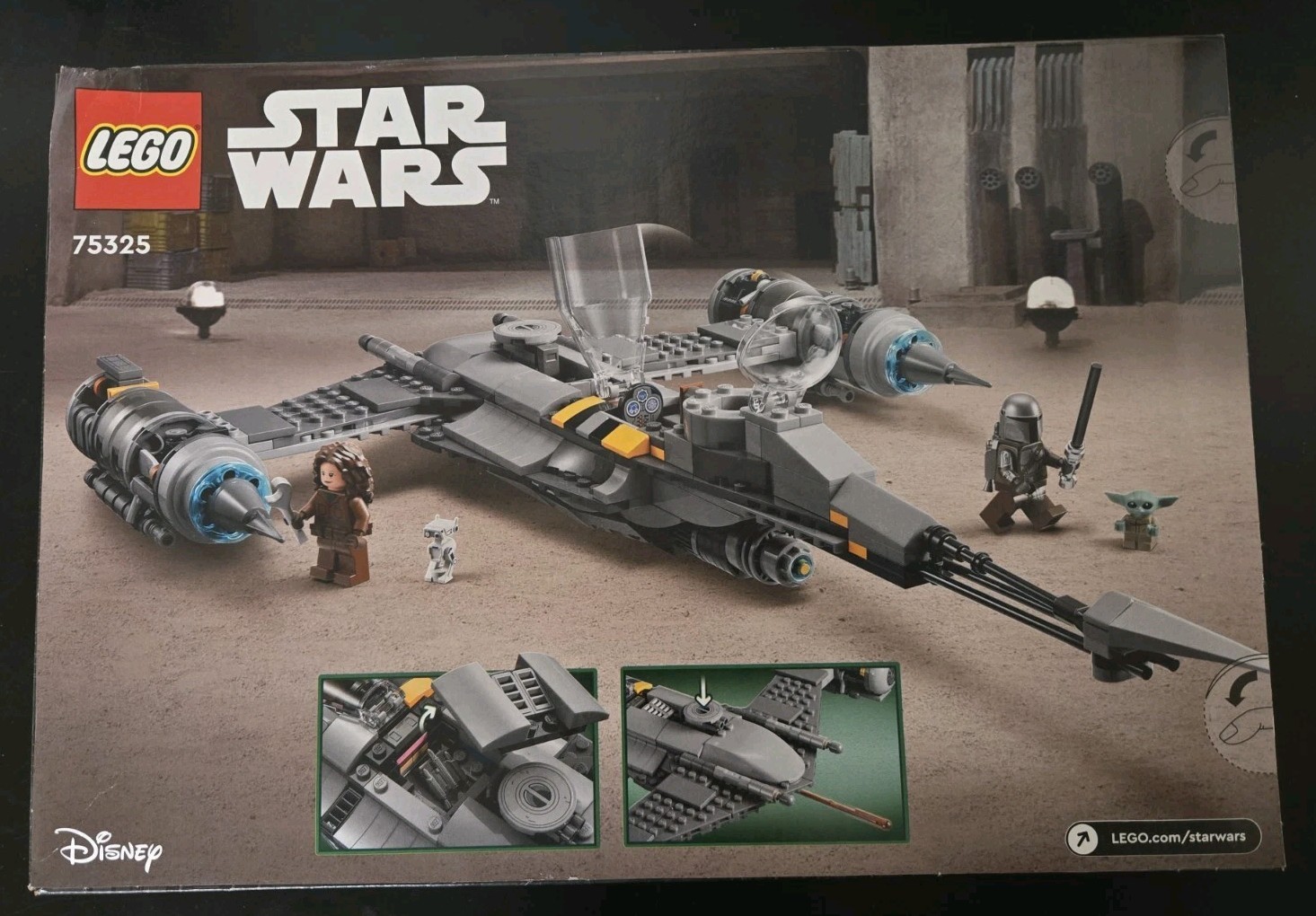 Star Wars Lego The Mandalorian's N-1 Starfigther 412 pcs Brand New Sealed Box