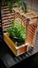 Handmade in USA Brand New, Unopened Pergola Planter Miniature Pergola for Plants