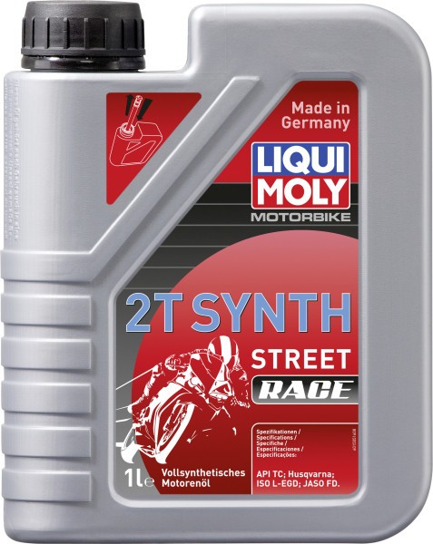 Liqui Moly 2-Takt MotoröL 2T Synth Street Race 1 L Vollsynthetisches ÖL-image