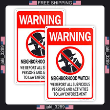 2-Pack Neighborhood Watch Sign?12