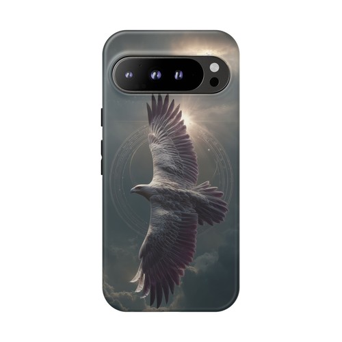 Eagle Soaring Dark Purple Wings Phone Case for iPhone, Samsung Galaxy, Pixel - 第 209/239 張圖片