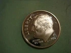 Beautiful Uncirculated 2004 S Silver Proof Roosevelt Dime - actual coin in pic
