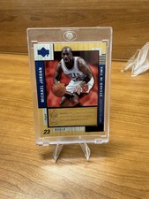 Michael Jordan 2004-05 Upper Deck Hardcourt Etched In Time 1/1 RARE SSP Bulls
