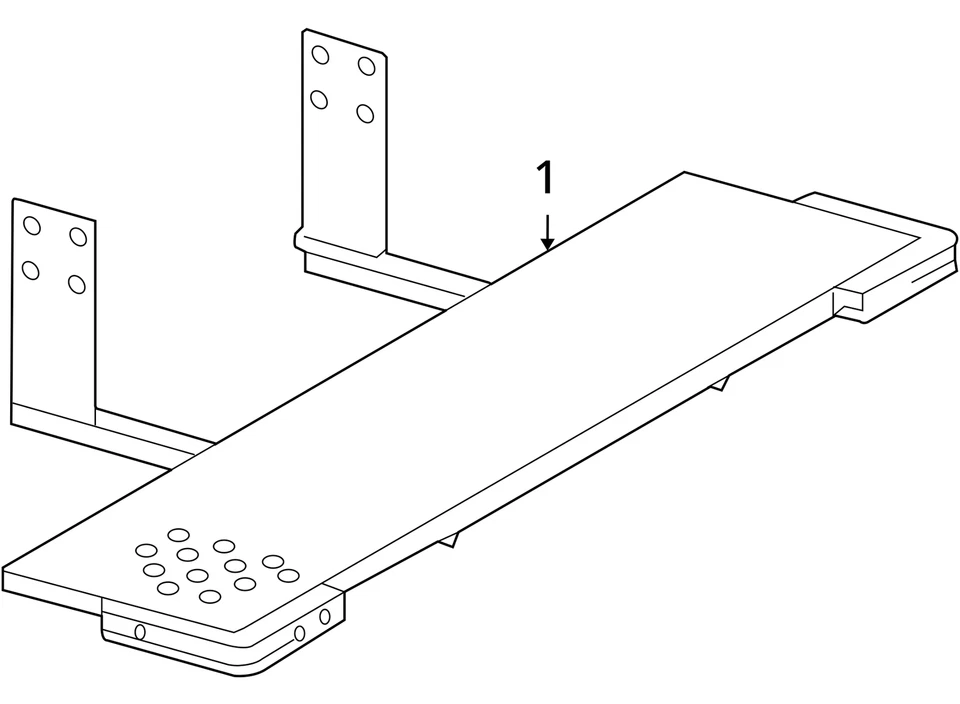 CHRYSLER STEP BUMPER 5104135AA NEW OEM 5104135AA Foto 3 de 3