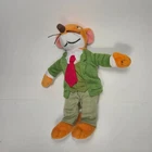 Geronimo Stilton Plush Doll 8" Mouse Storybook Character Merrymakers 2013 RARE