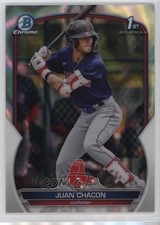 2023 Bowman Chrome Prospects Lava Refractor /399 Juan Chacon #BCP-105 0n64