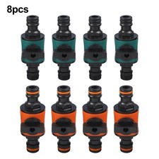 8Pcs Garden Hose Connectors with Easy Installation for Water Flow Control