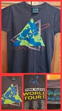 Vtg Pink Floyd Dark Side Moon Momentary Lapse Of Reason World Tour Shirt Wm Sm