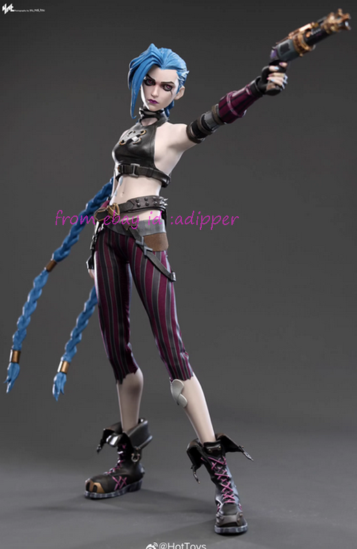 Perfect Hot Toys Tms137 Arcane: League Of Legends Jinx Action