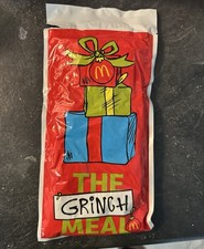 McDonald's 2025 The Grinch Socks Yellow New Opened Pkg Unisex
