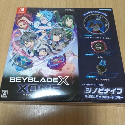 Beyblade X XONE Switch Game with Shinobi Knife 4-60LF Blue