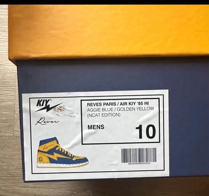 ZAPATOS KOOL KIY NCAT (CAROLINA DEL NORTE A&T) Talla 10 NUEVOS EN CAJA Foto 3 de 4