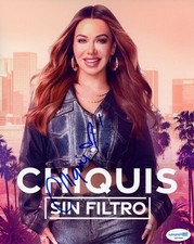 Chiquis Rivera "Chiquis Sin Filtro" AUTOGRAPH Signed Autographed 8x10 Photo ACOA Chiquis Rivera "Chiquis Sin Filtro" AUTOGRAPH Signed Autographed 8x10 Photo ACOA