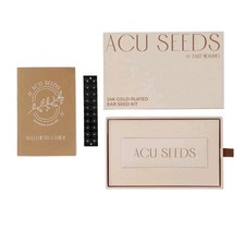 Acu Seeds 24K Gold Plated Ear Seed Kit / 20 PC.