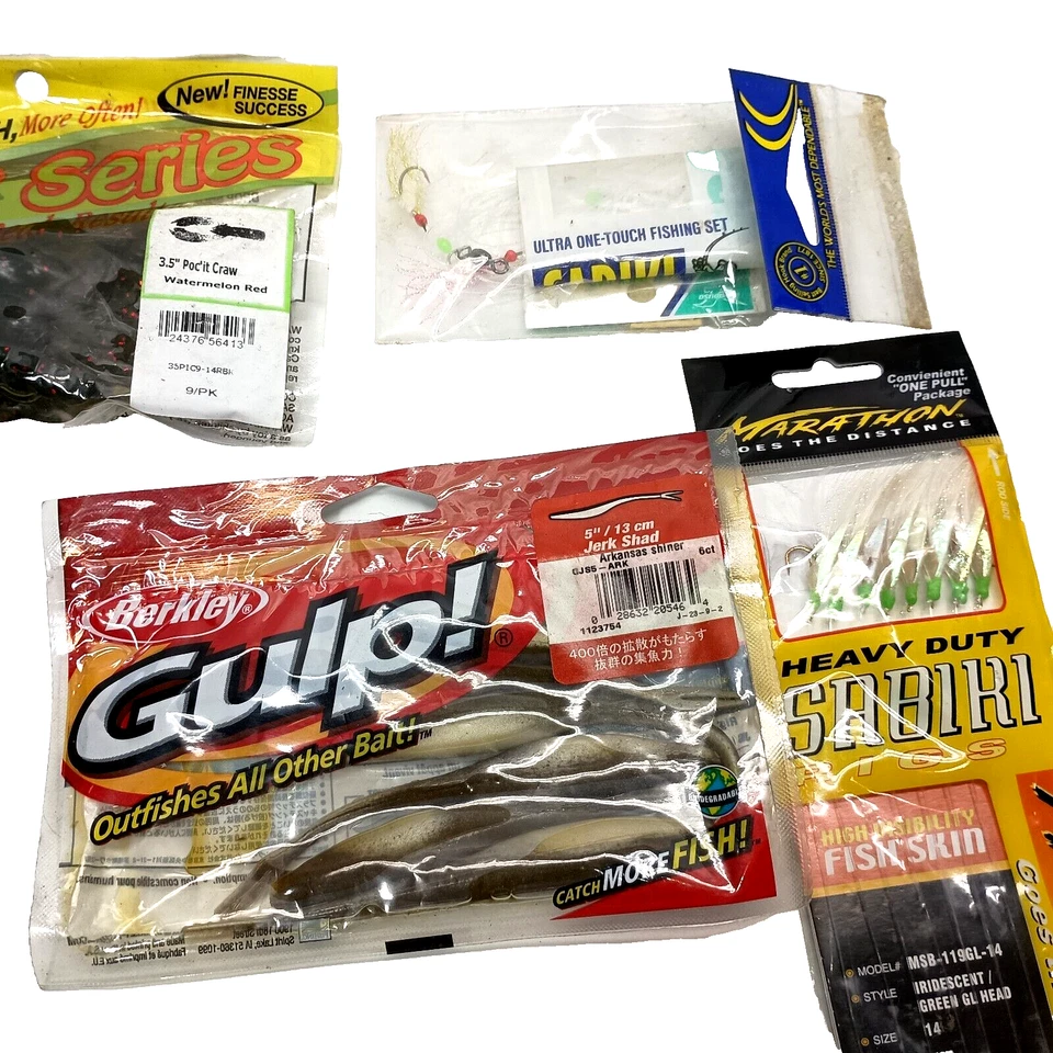 Lot of Assorted Old Fishing Lures and Hooks for Various Types of Fishing - Image 3 of 4